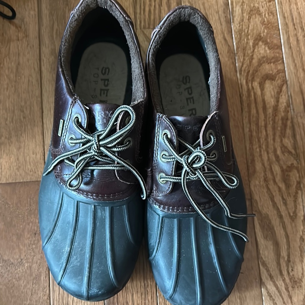 Sperry Two-Tone Leather Duck Shoes